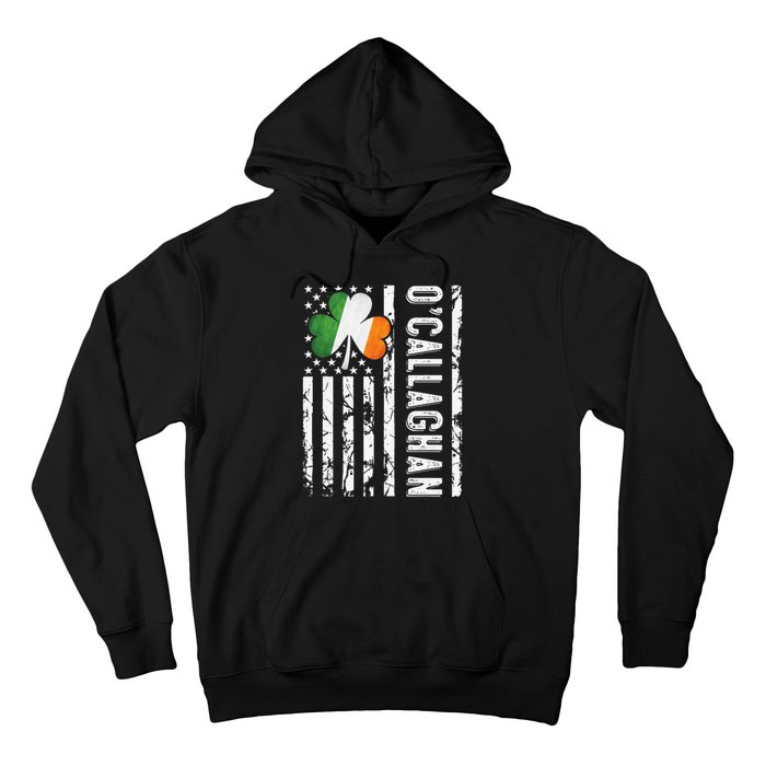 Callaghan Last Name Irish Pride Flag St Patrick's Day Hoodie