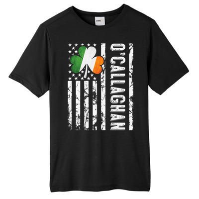 Callaghan Last Name Irish Pride Flag St Patrick's Day Tall Fusion ChromaSoft Performance T-Shirt