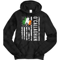 Callaghan Last Name Irish Pride Flag St Patrick's Day Tie Dye Hoodie