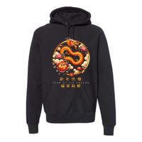 Chinese Lunar New Year 2024 Year Of The Dragon Zodiac Sign Premium Hoodie