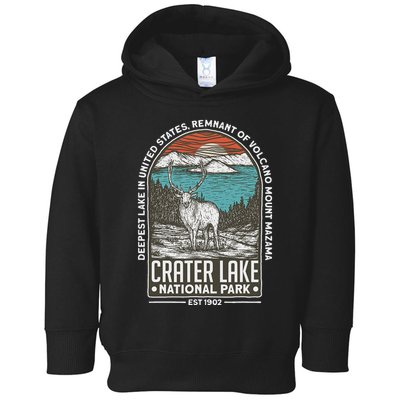 Crater Lake National Park Oregon Mountain Tourist Souvenirs Toddler Hoodie