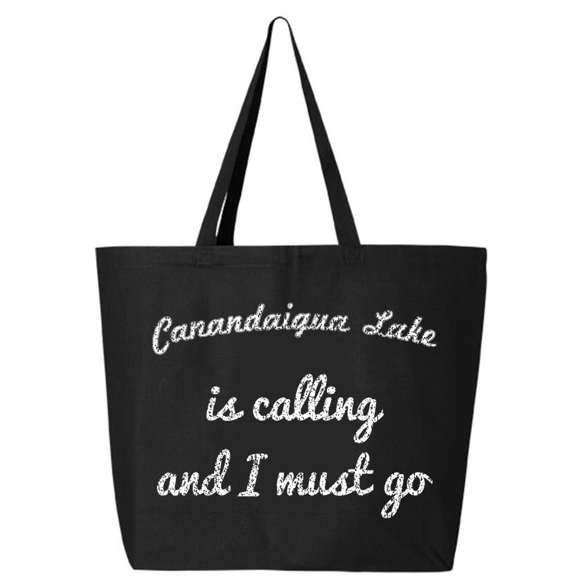 Canandaigua Lake New York Funny Fishing Camping Summer Gift 25L Jumbo Tote