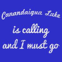 Canandaigua Lake New York Funny Fishing Camping Summer Gift Bag