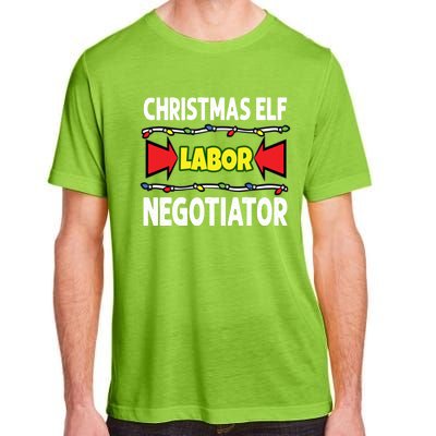 Christmas Labor Negotiator Union Works Council Member Gift Adult ChromaSoft Performance T-Shirt