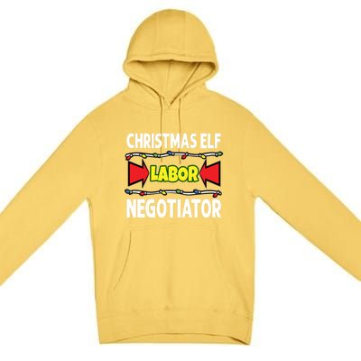 Christmas Labor Negotiator Union Works Council Member Gift Premium Pullover Hoodie