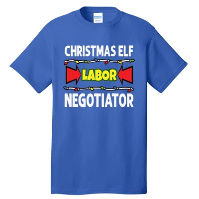 Christmas Labor Negotiator Union Works Council Member Gift Tall T-Shirt