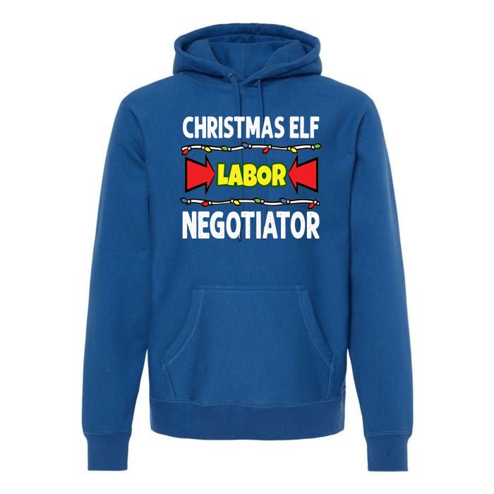 Christmas Labor Negotiator Union Works Council Member Gift Premium Hoodie