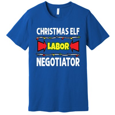 Christmas Labor Negotiator Union Works Council Member Gift Premium T-Shirt