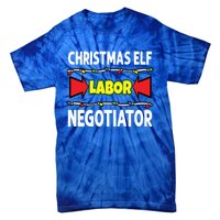 Christmas Labor Negotiator Union Works Council Member Gift Tie-Dye T-Shirt