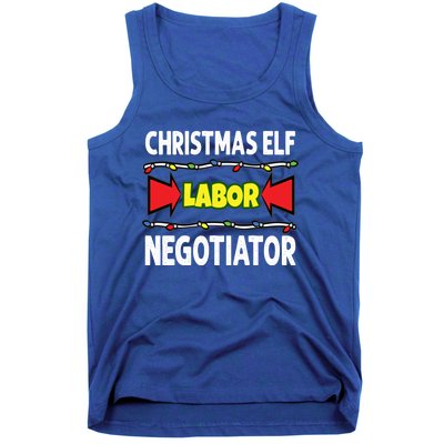 Christmas Labor Negotiator Union Works Council Member Gift Tank Top