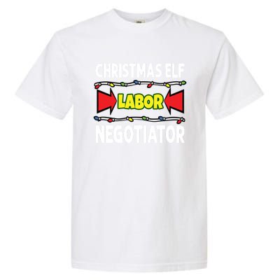 Christmas Labor Negotiator Union Works Council Member Gift Garment-Dyed Heavyweight T-Shirt