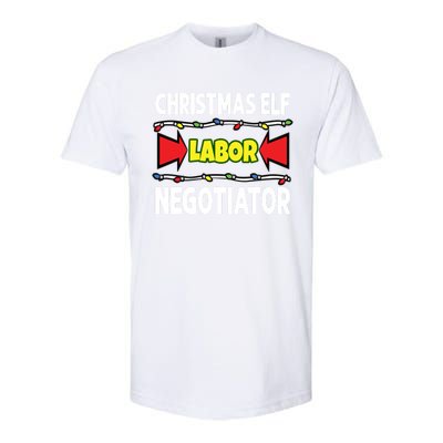 Christmas Labor Negotiator Union Works Council Member Gift Softstyle® CVC T-Shirt