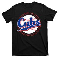 Cubs Last Name Personalized Vintage Retro Apparel Cubs Lover T-Shirt