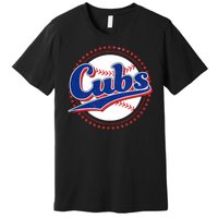 Cubs Last Name Personalized Vintage Retro Apparel Cubs Lover Premium T-Shirt