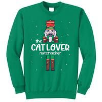 Cat Lover Nutcracker Family Matching Funny Pajama Sweatshirt