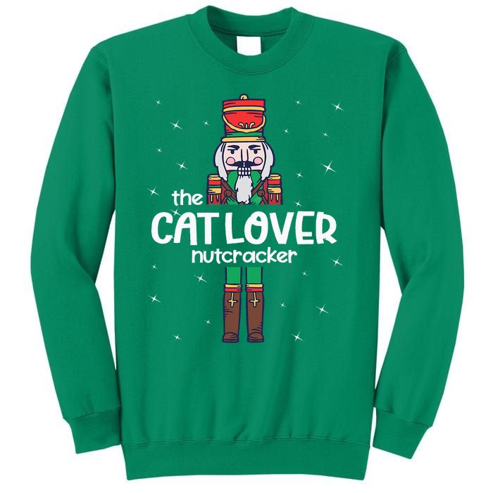 Cat Lover Nutcracker Family Matching Funny Pajama Sweatshirt