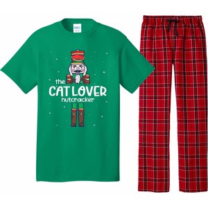 Cat Lover Nutcracker Family Matching Funny Pajama Pajama Set