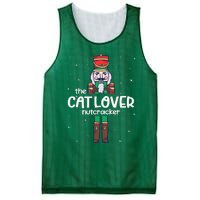 Cat Lover Nutcracker Family Matching Funny Pajama Mesh Reversible Basketball Jersey Tank