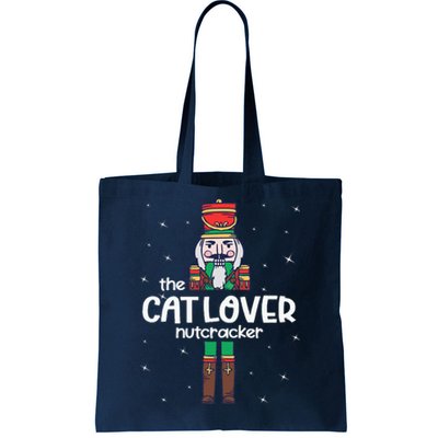 Cat Lover Nutcracker Family Matching Funny Pajama Tote Bag