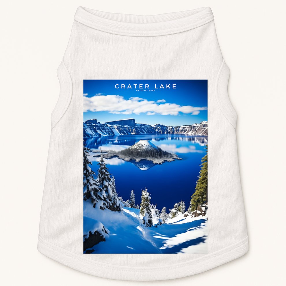 Crater Lake National Park Doggie Tank