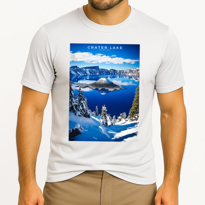 Crater Lake National Park Cooling Performance Crew T-Shirt