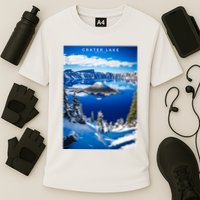 Crater Lake National Park Cooling Performance Crew T-Shirt