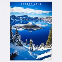 Crater Lake National Park Tall T-Shirt