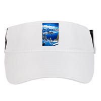 Crater Lake National Park Adult Drive Performance Visor