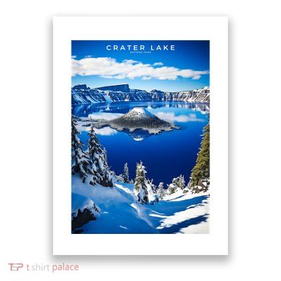 Crater Lake National Park Poster