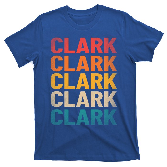 Clark Last Name Gift Vintage Clark Name Gift T-Shirt