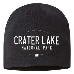 Crater Lake National Park Oregon Sustainable Beanie