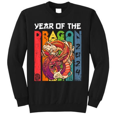 Chinese Lunar New Year 2024 Year Of The Dragon Zodiac Sign Sweatshirt