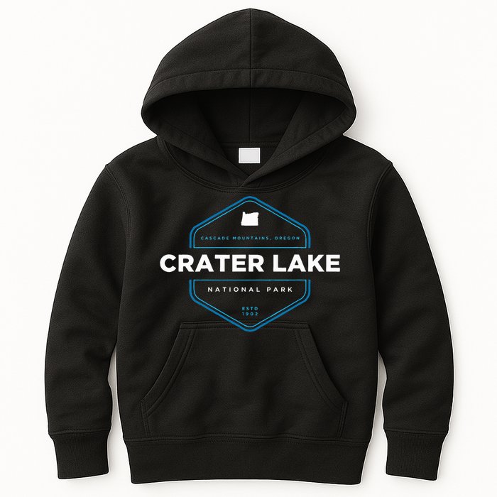 Crater Lake National Park Oregon Kids Hoodie