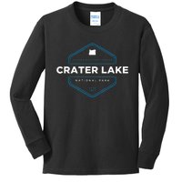 Crater Lake National Park Oregon Kids Long Sleeve Shirt