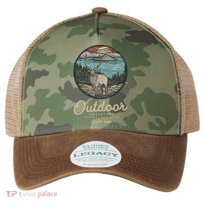 Crater Lake National Park Legacy Tie Dye Trucker Hat