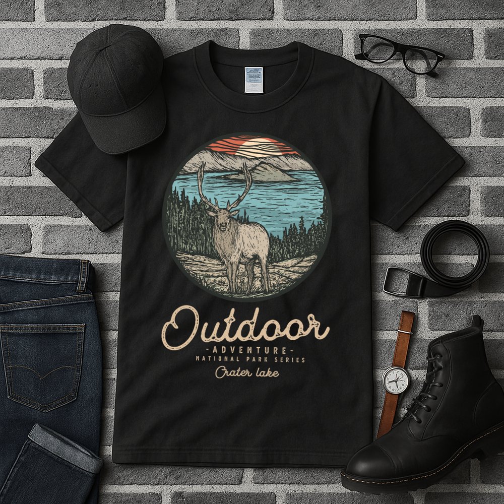 Crater Lake National Park Tall T-Shirt