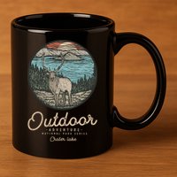 Crater Lake National Park 11oz C Handle Ceramic Mug