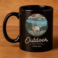 Crater Lake National Park 11oz C Handle Ceramic Mug