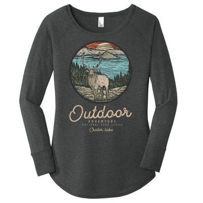 Crater Lake National Park Women's Perfect Tri Tunic Long Sleeve Shirt