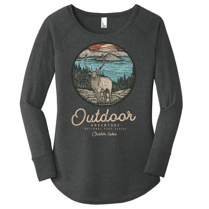 Crater Lake National Park Women's Perfect Tri Tunic Long Sleeve Shirt