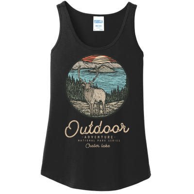 Crater Lake National Park Ladies Essential Tank