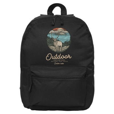 Crater Lake National Park 16 in Basic Backpack