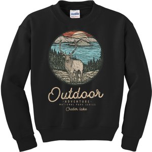 Crater Lake National Park Kids Sweatshirt