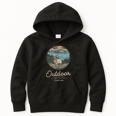 Crater Lake National Park Kids Hoodie