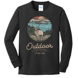 Crater Lake National Park Kids Long Sleeve Shirt