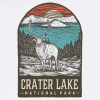 Crater Lake National Park Adult Drive Performance Visor
