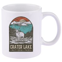 Crater Lake National Park 11oz C Handle Ceramic Mug