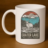Crater Lake National Park 11oz C Handle Ceramic Mug