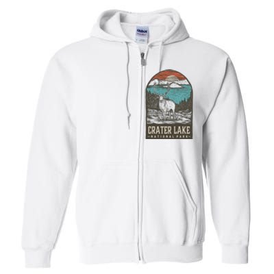 Crater Lake National Park Full Zip Hoodie