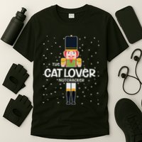Cat Lover Nutcracker Family Matching Funny Pajama T-Shirt